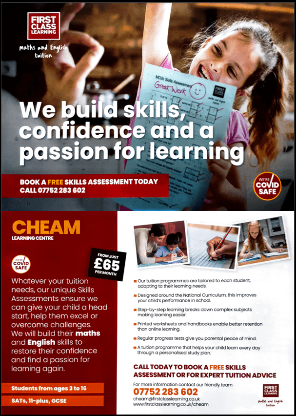 First Class Learning Cheam
