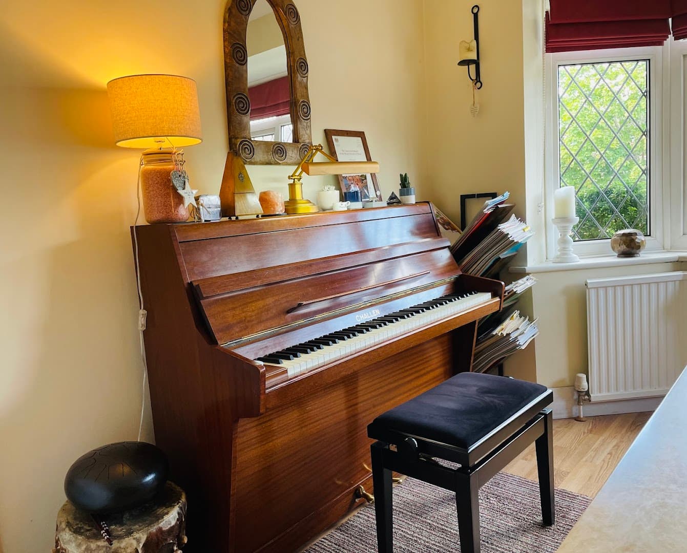 Piano lessons with Martine