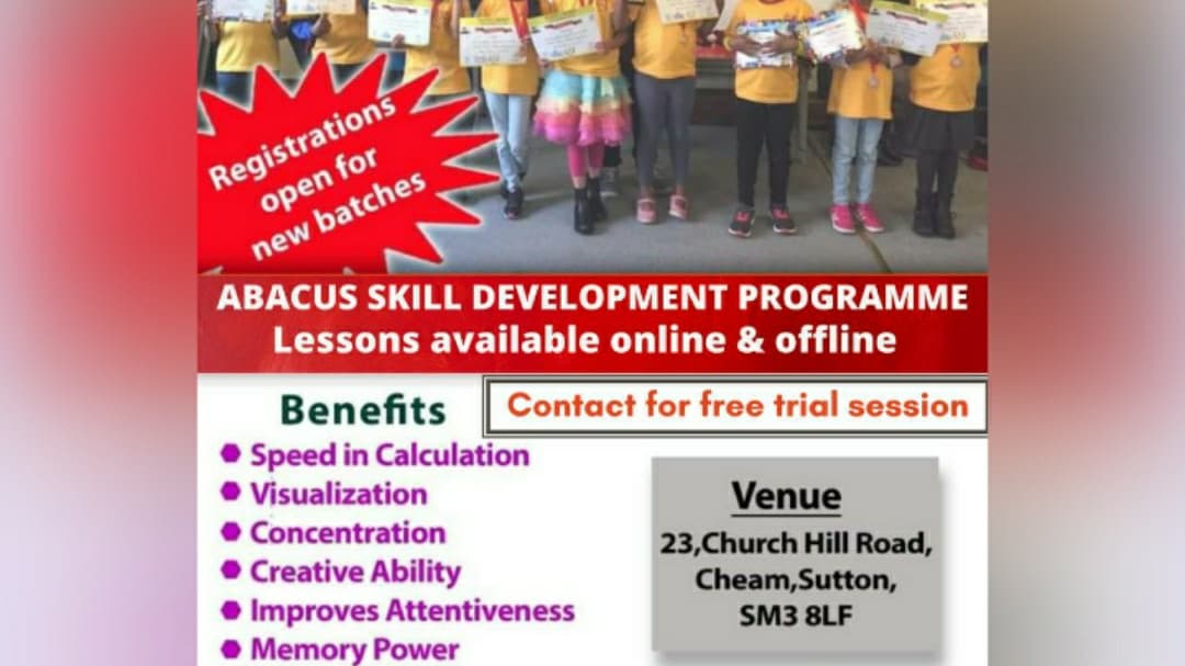 ABACUS - MATHS TUITION@SUTTON 4