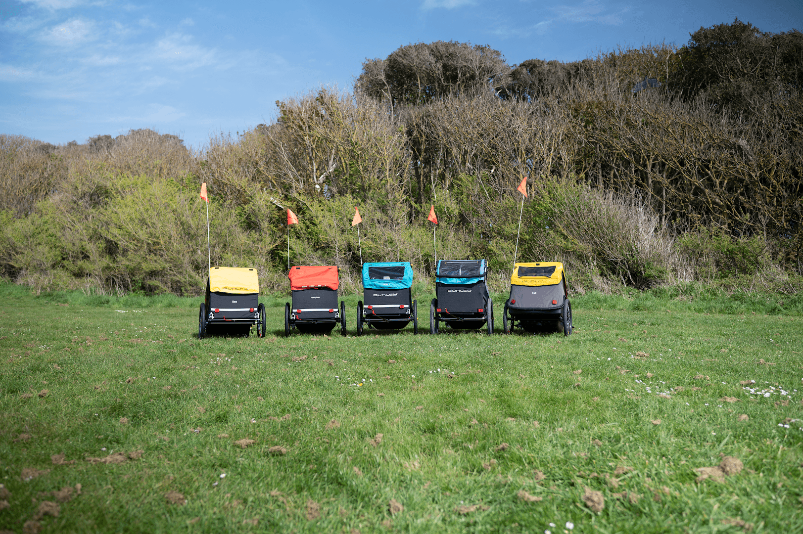 Kids Bike Trailer Hire 3