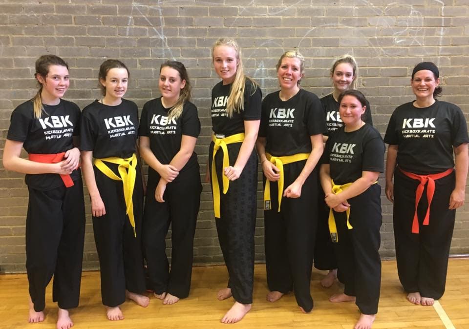 Dorking Karate Kickboxing class 9