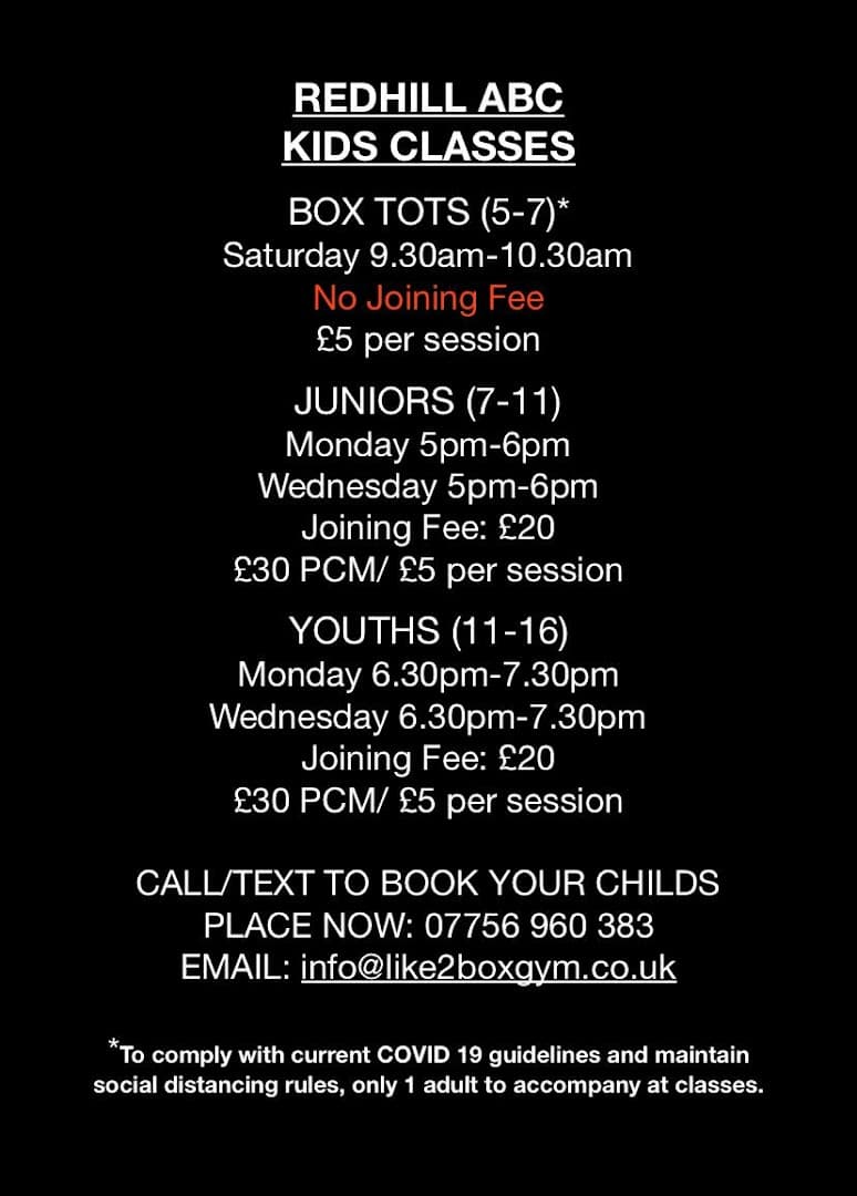 Redhill Amateur Boxing Club 5