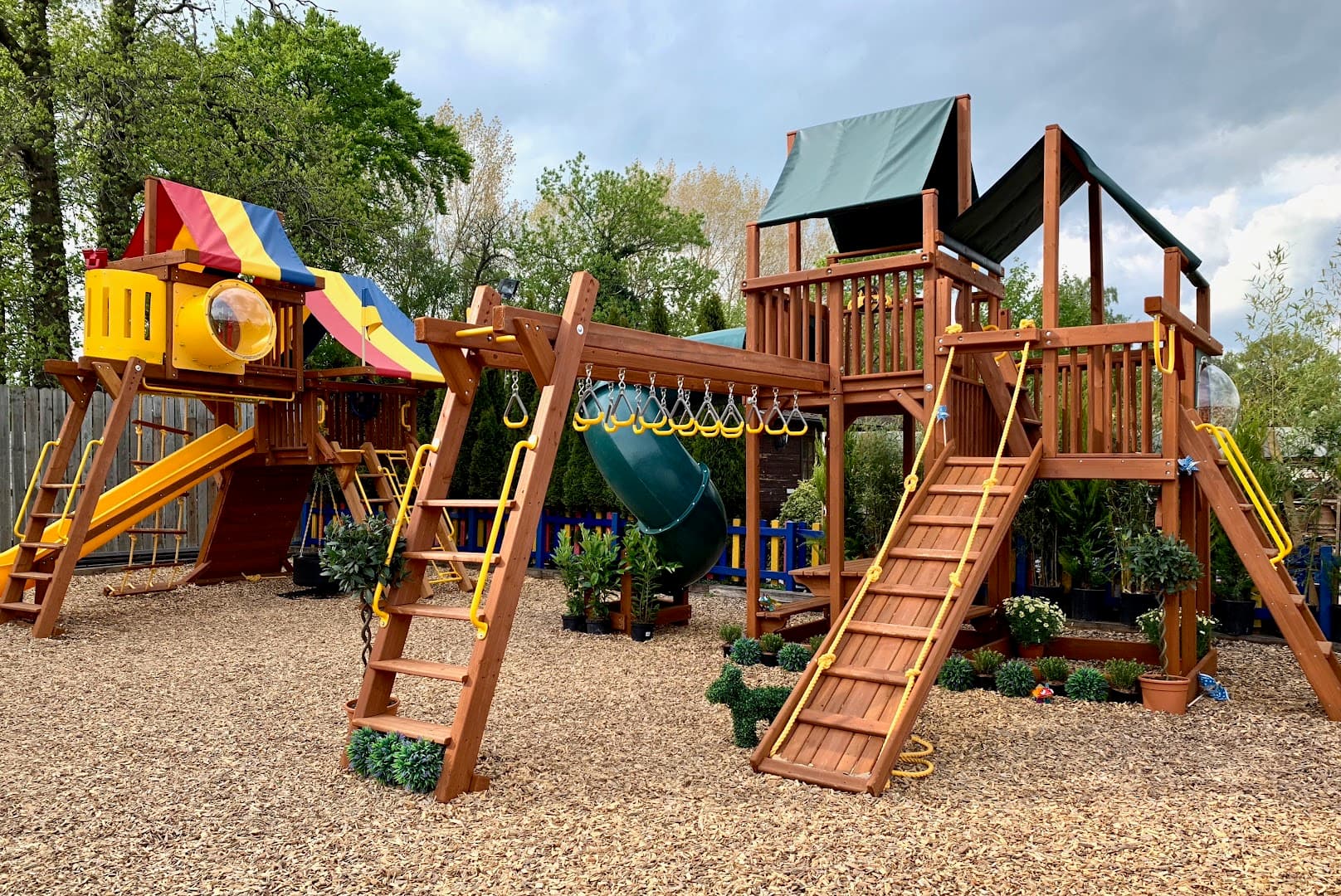 Rainbow Play Climbing Frames