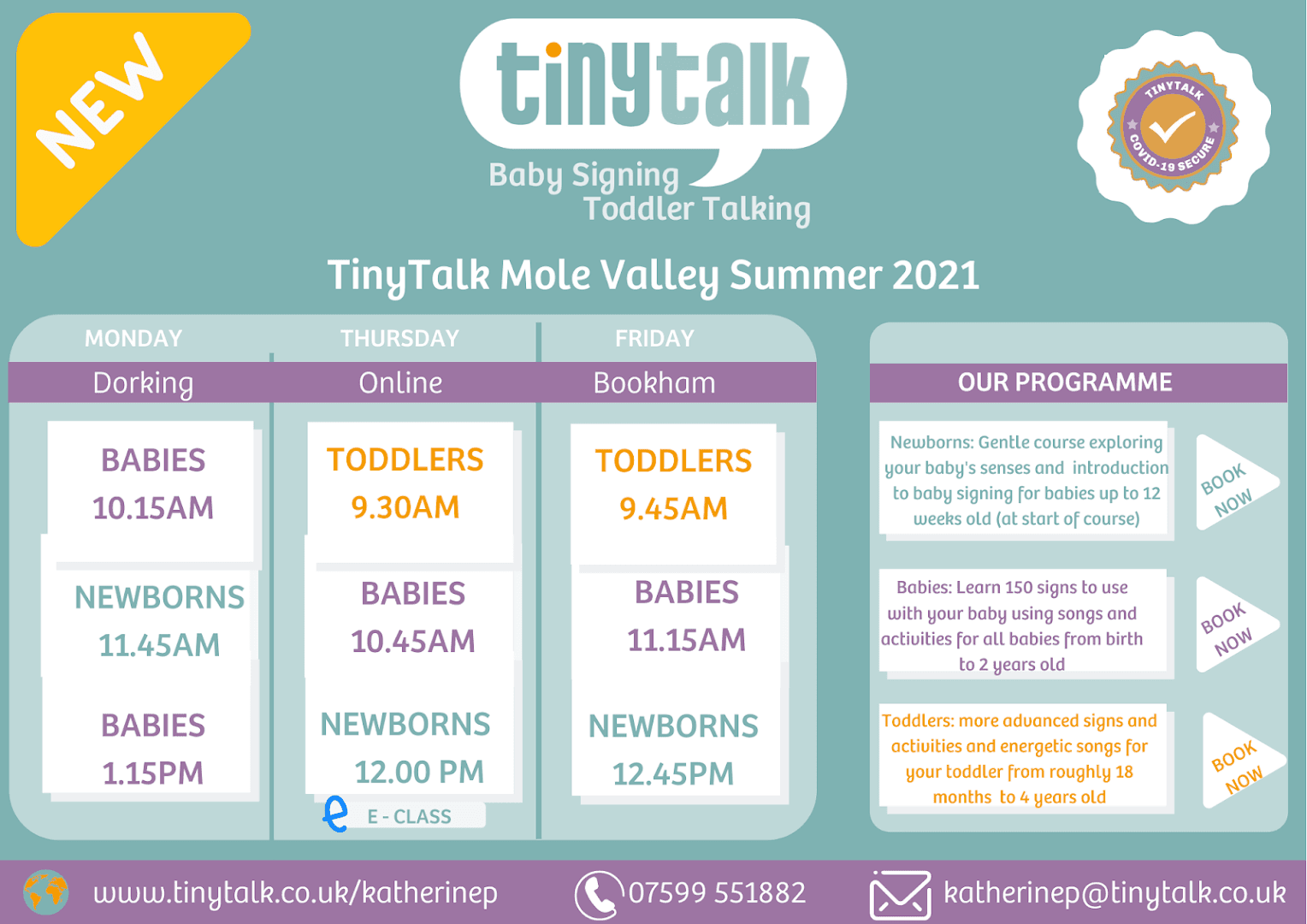 TinyTalk Mole Valley 9