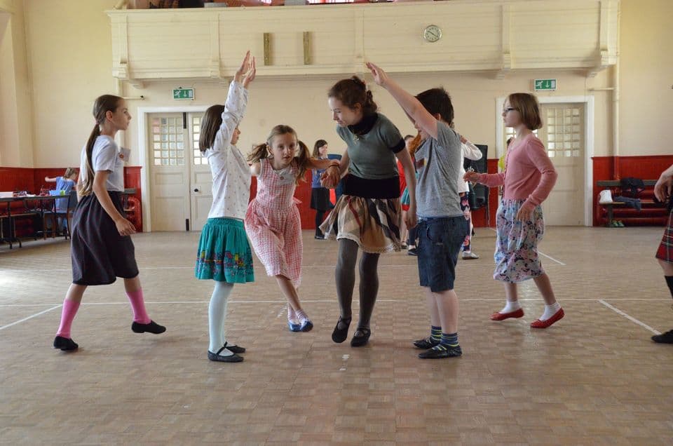 St. John's Scottish Country Dancing Children's Class 2