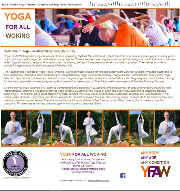 Yoga For All - Woking 2