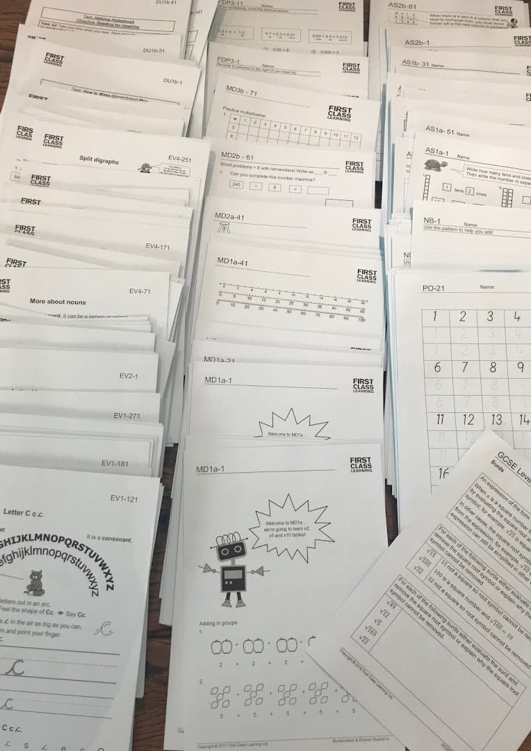 First Class Learning Sutton, Maths, English, Science & 11+ Tuition 2