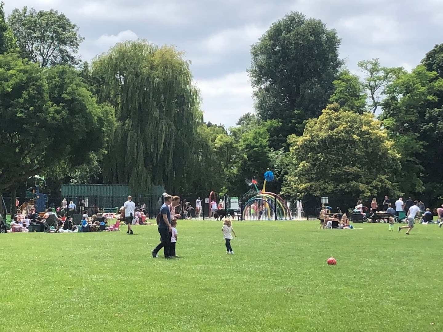 Lammas lower playground and splash park (waterpark) 8
