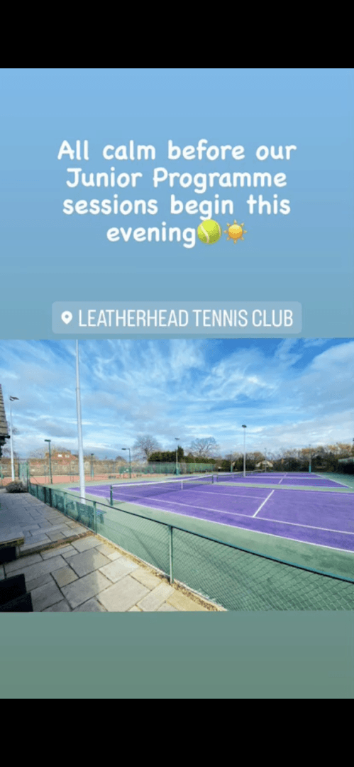 Leatherhead Tennis Coaching 6