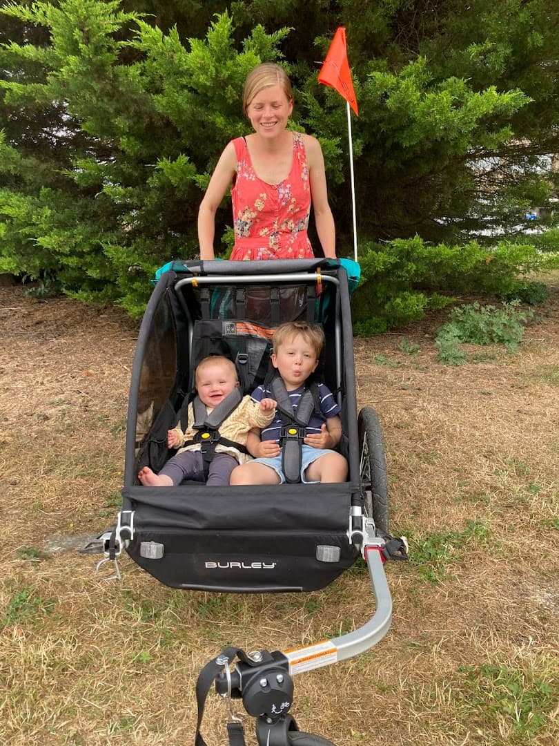 Kids Bike Trailer Hire 4