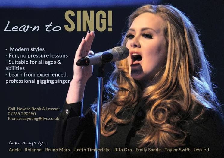 Francesca Young Vocal & Songwriting Tuition