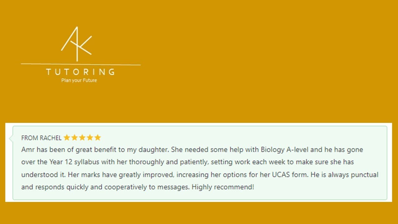 Amr kamel Tutoring (AK Tutoring) 7