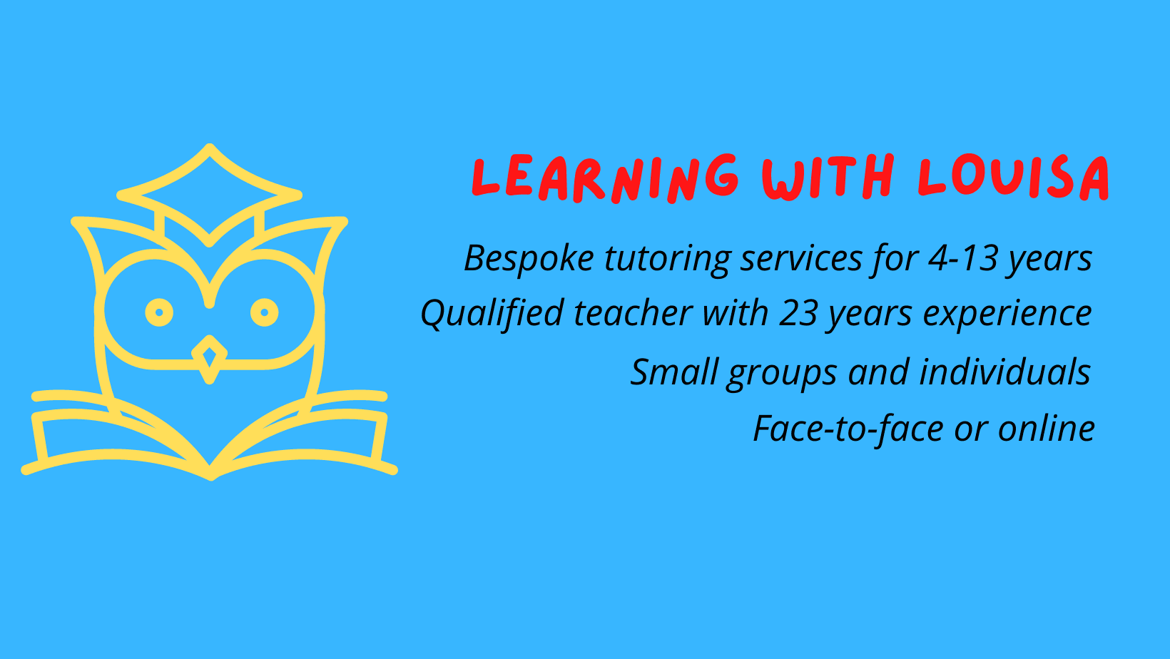 Learning with Louisa 2