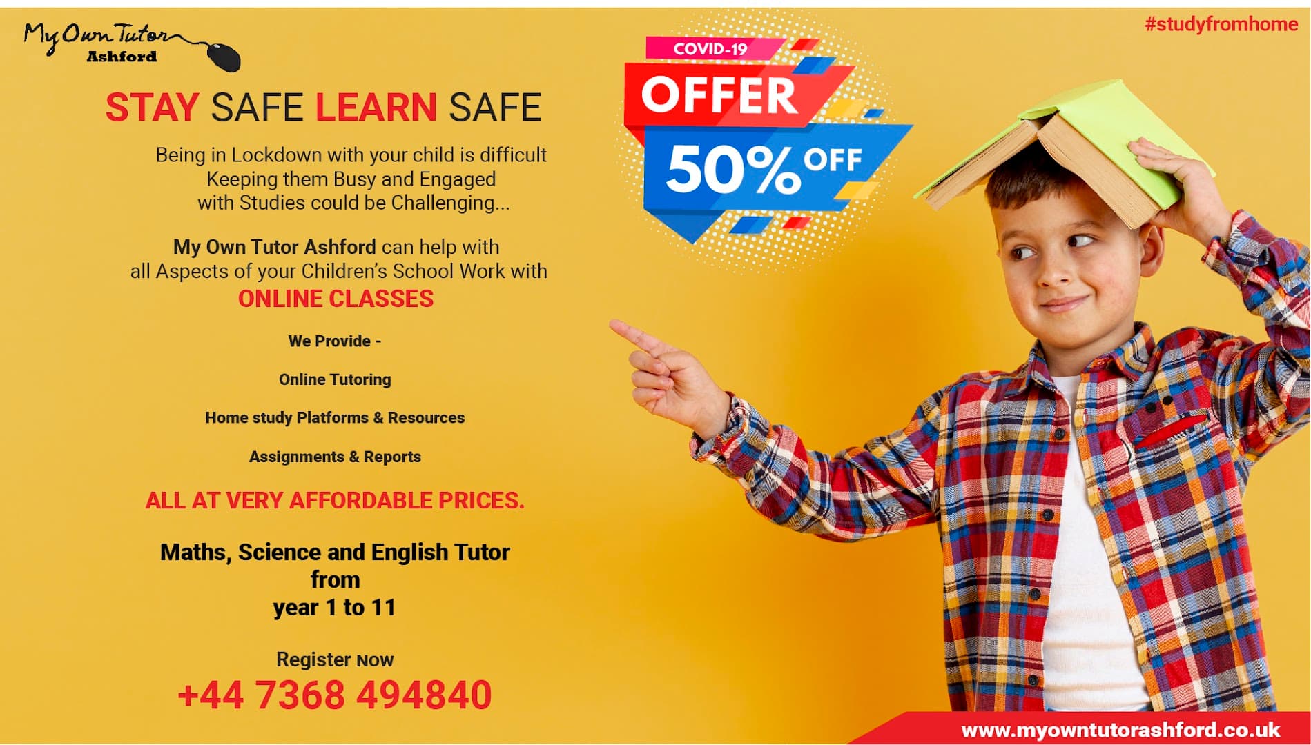 My Own Tutor Ashford