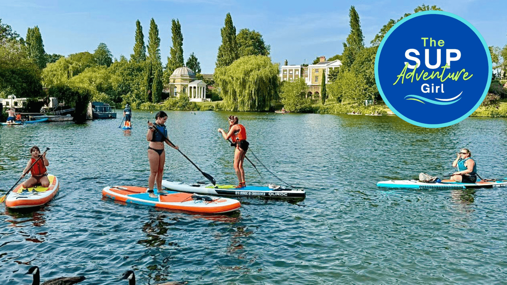 The SUP Adventure Girl