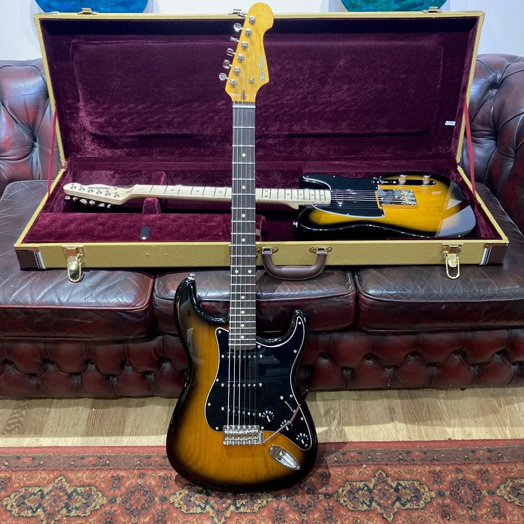 Dark Cherry Guitar Studio 4