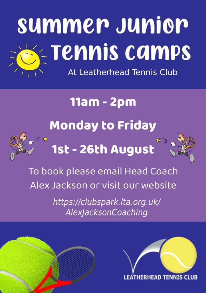 Leatherhead Tennis Coaching 9