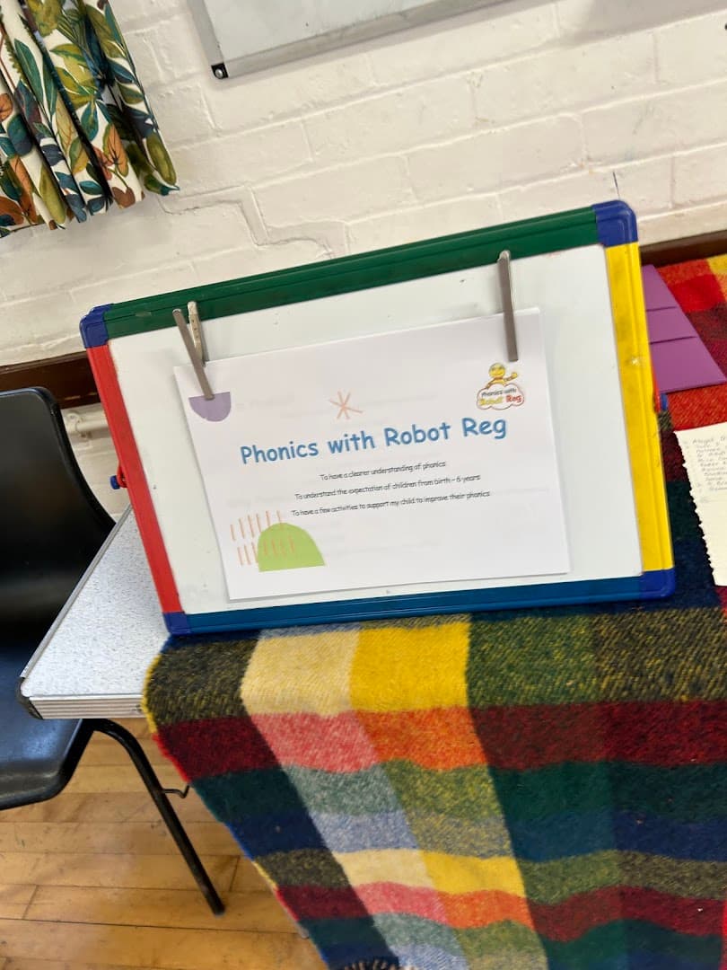Phonics with Robot Reg, Phonics lesson, Reigate and Banstead 4