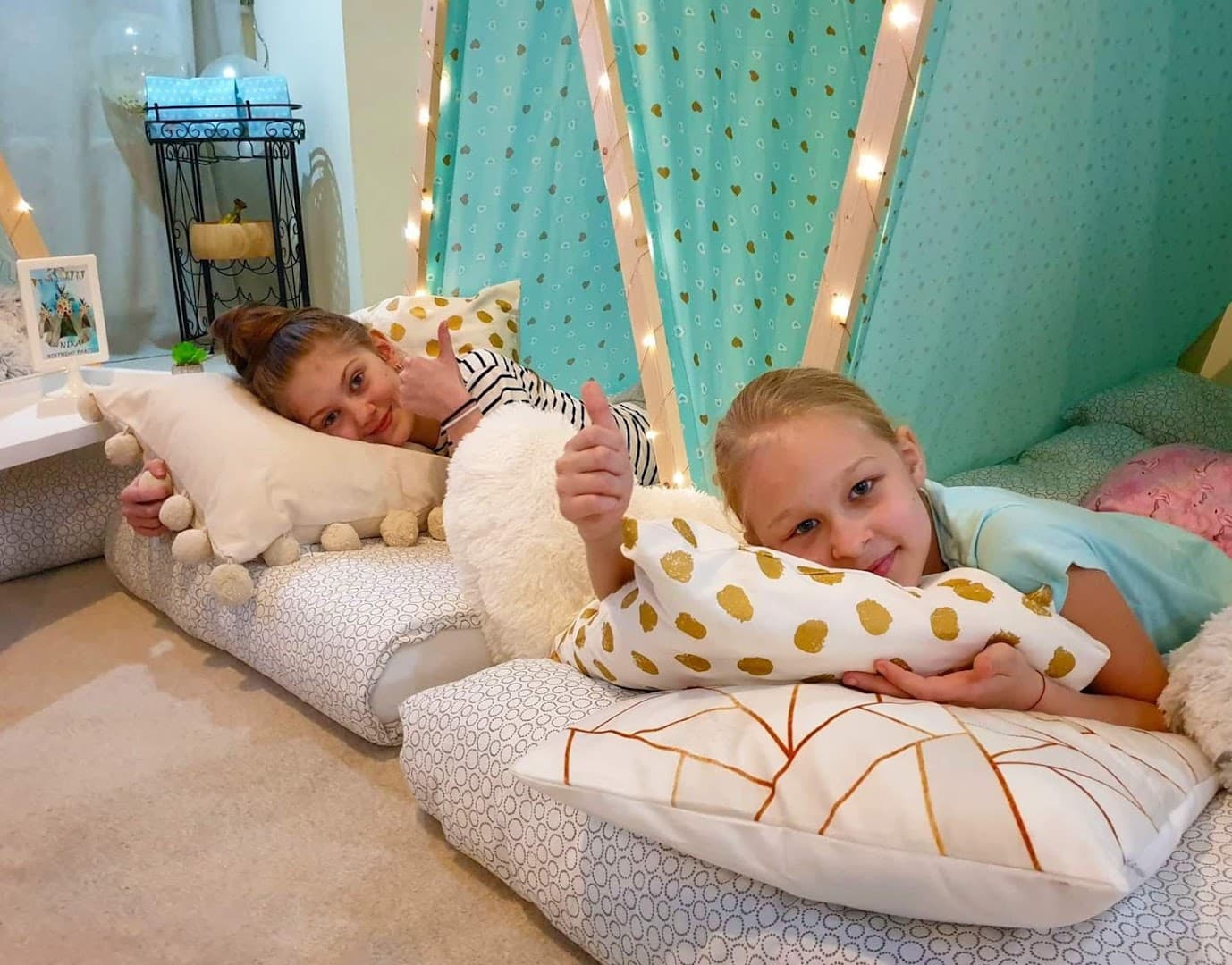 Wonder Teepee Sleepover party