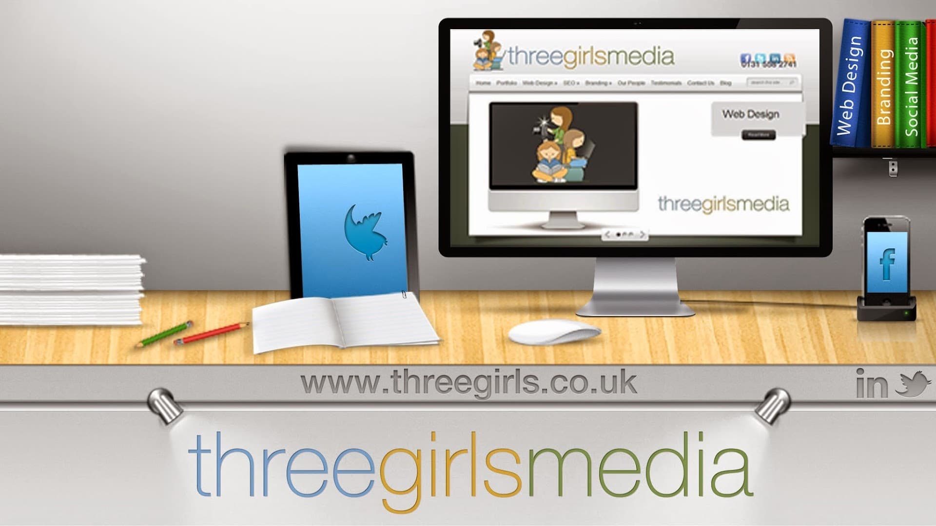 Three Girls Media