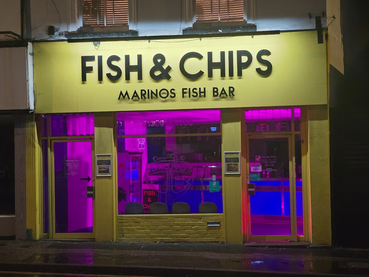 Marinos Fish Bar, (formerly Superdish)